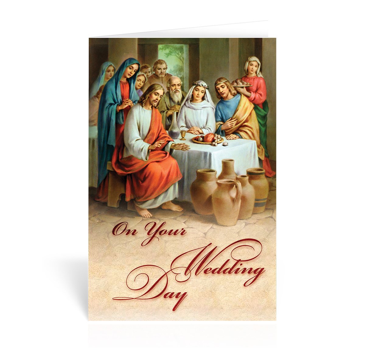 Wedding Day Greeting Card - Unique Catholic Gifts