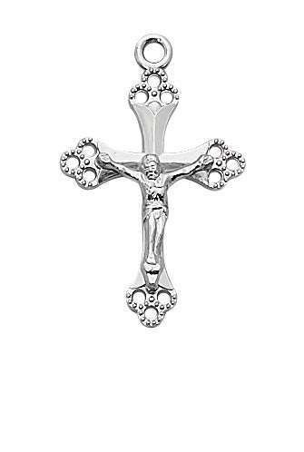 (L9155)  Sterling Silver   18" Chain and Box - Unique Catholic Gifts