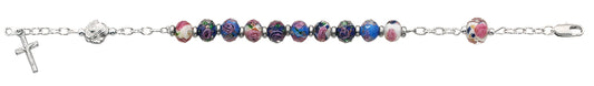 (Br651) Multi Color Cry Rsry Brac - Unique Catholic Gifts