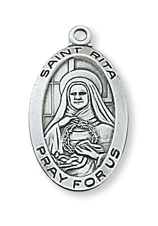 (L500rt) Ss St Rita 18 Ch&bx" - Unique Catholic Gifts