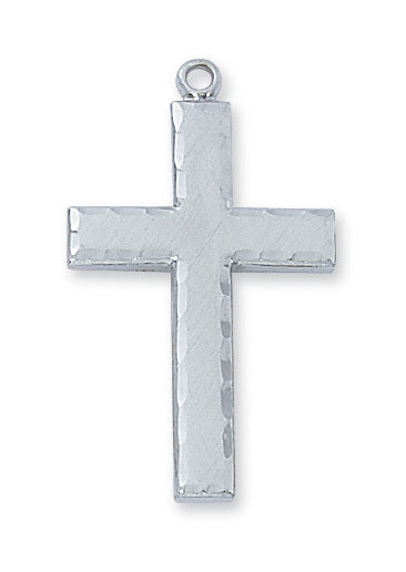 (L9004) Ss Eng Cross 24 Ch&bx" - Unique Catholic Gifts