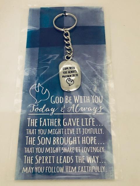 Thumbstone Confirmation Prayer Keychain - Unique Catholic Gifts