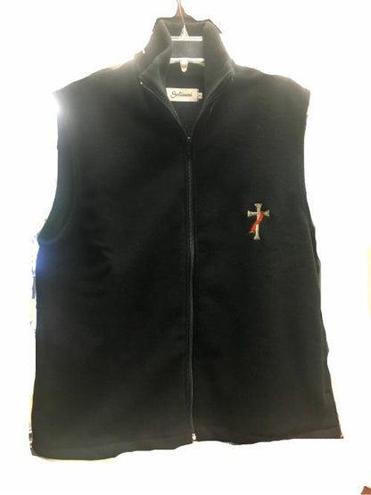 Catholic Black Deacon Vest - Unique Catholic Gifts