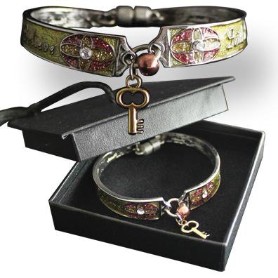 Magnetic Graduation Bracelet with Key - Unique Catholic Gifts