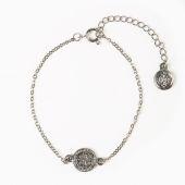 Breathe Chain Bracelet (Silver) - Unique Catholic Gifts