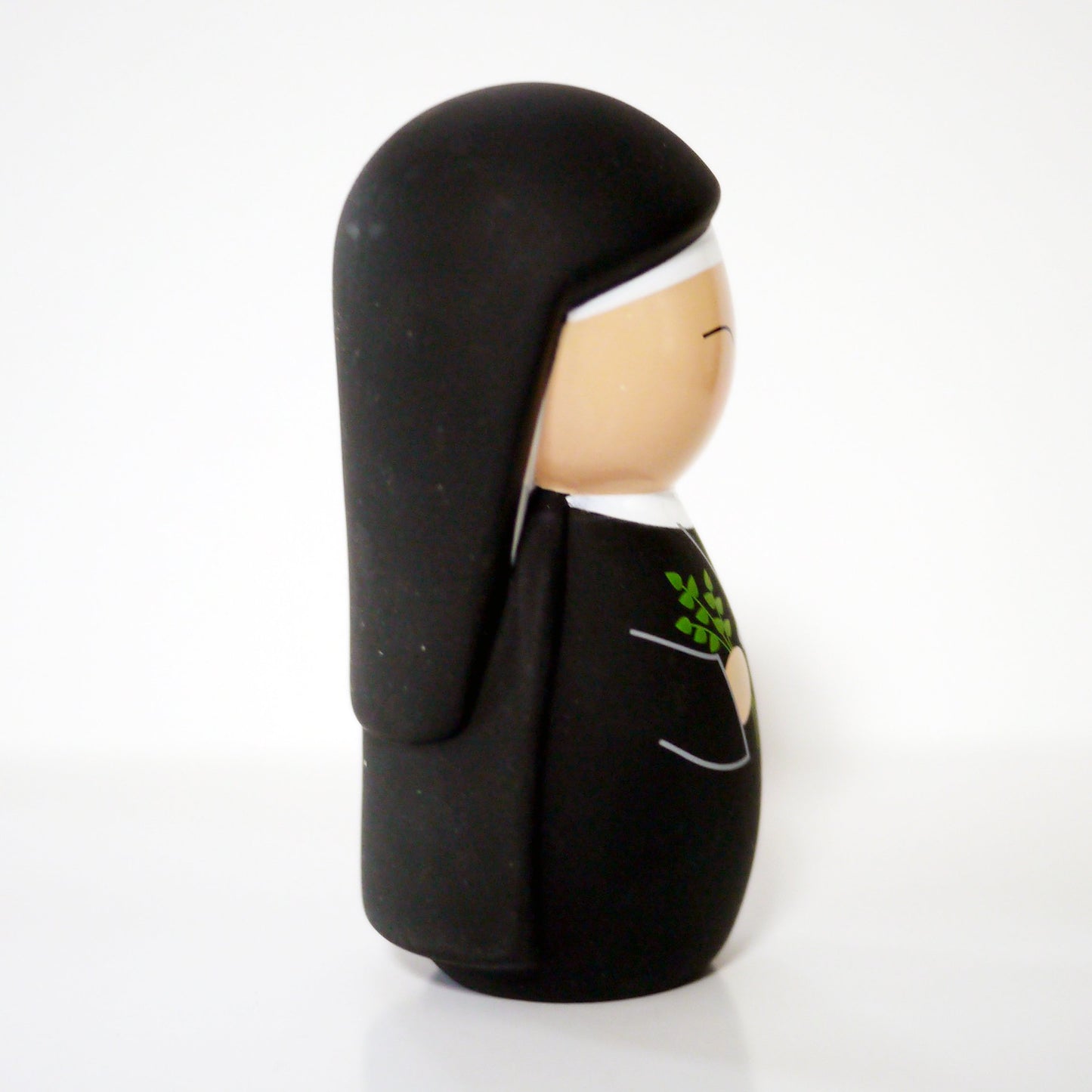 Saint Hildegard of Bingen Shining Light Doll - Unique Catholic Gifts