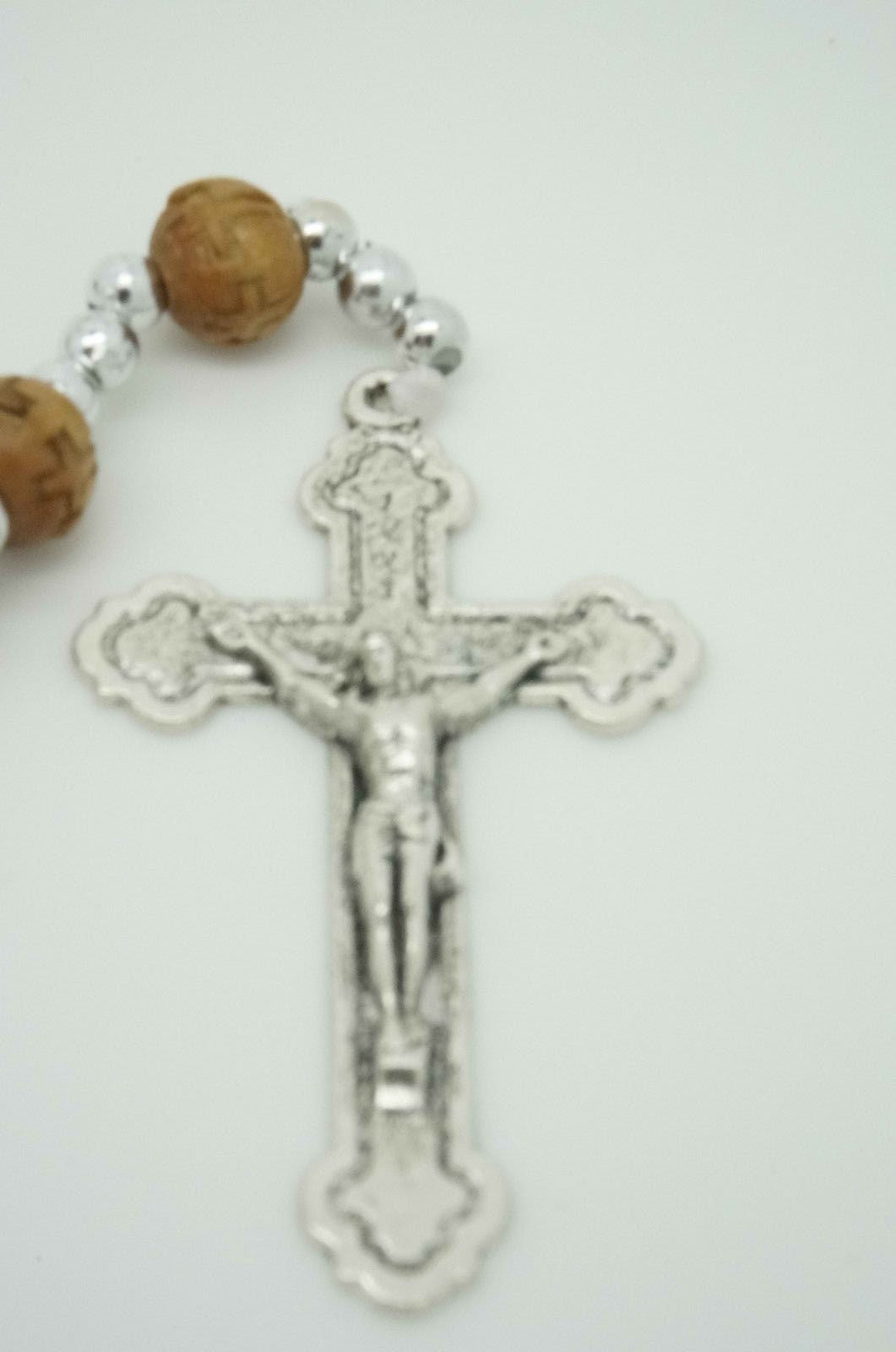 Wood Rosary,"Holy Rosary" book, Bag - Unique Catholic Gifts