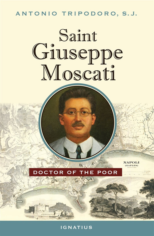 Saint Giuseppe Moscati Doctor of the Poor by Antonio Tripodoro - Unique Catholic Gifts