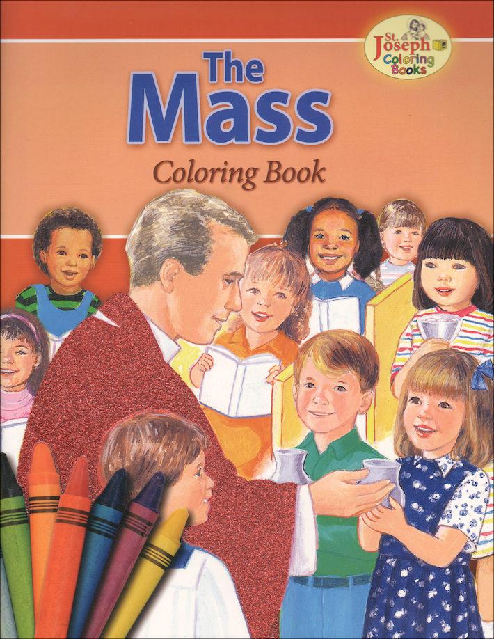 The Mass Coloring Book - Unique Catholic Gifts