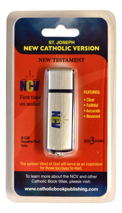 New Catholic Version New Testament on Flash Drive (NCV) - Unique Catholic Gifts