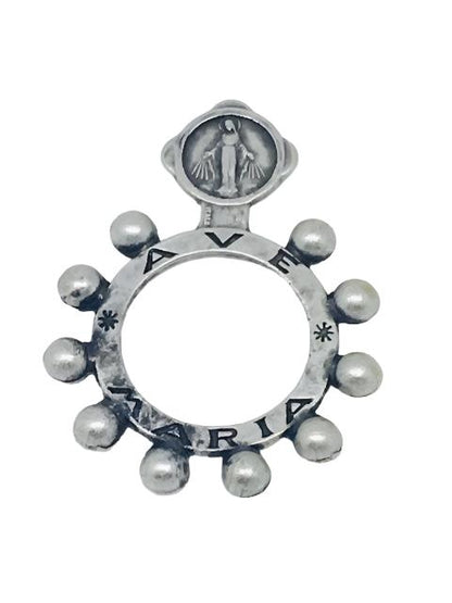 Ave Maria Finger Rosary Ring - Unique Catholic Gifts