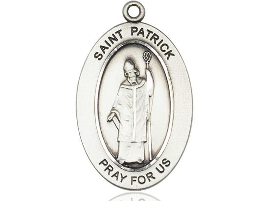 St. Patrick Oval Medal (1") - Unique Catholic Gifts