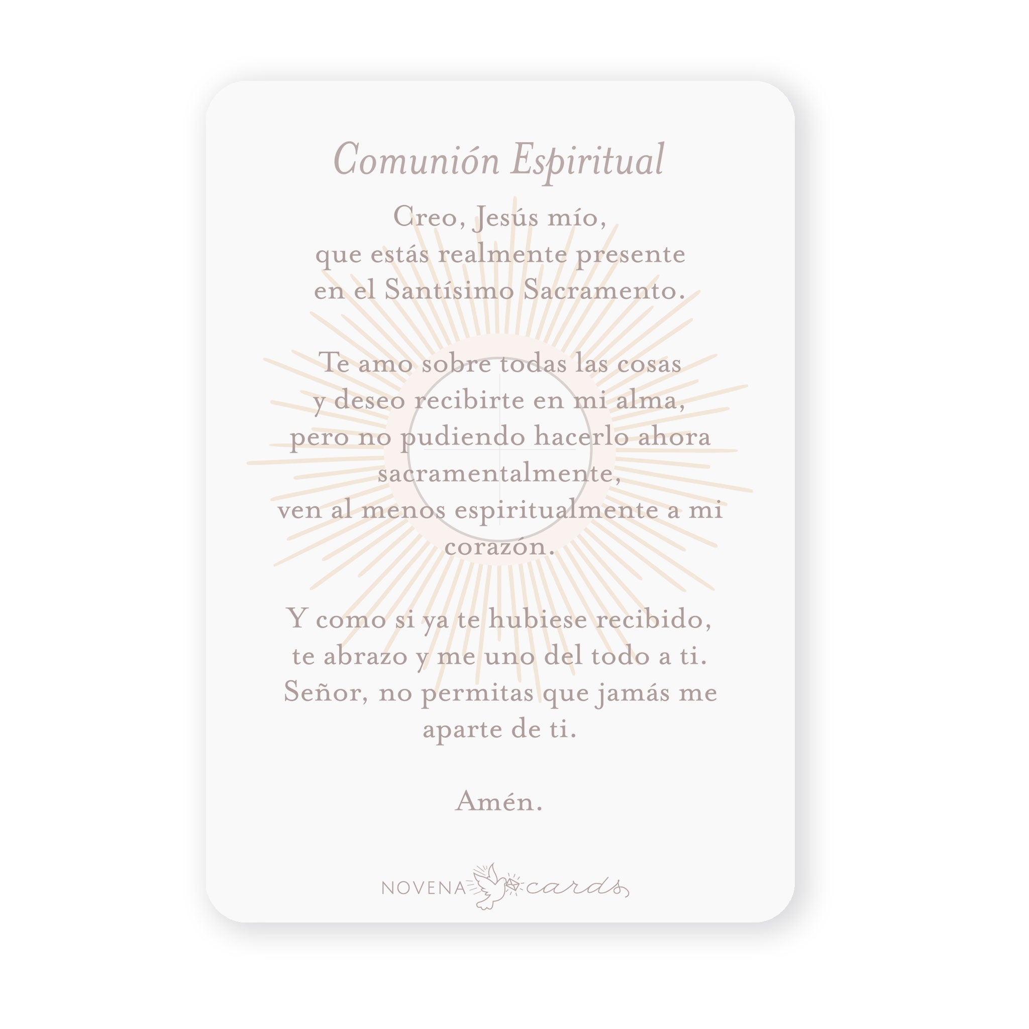 Comunión Espiritual 