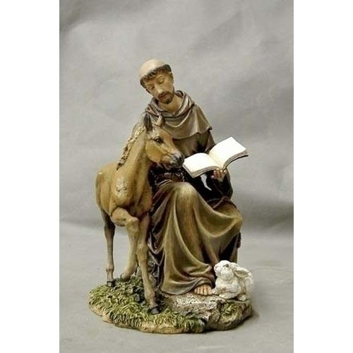 St Francis Statue 8.5 inches - Unique Catholic Gifts