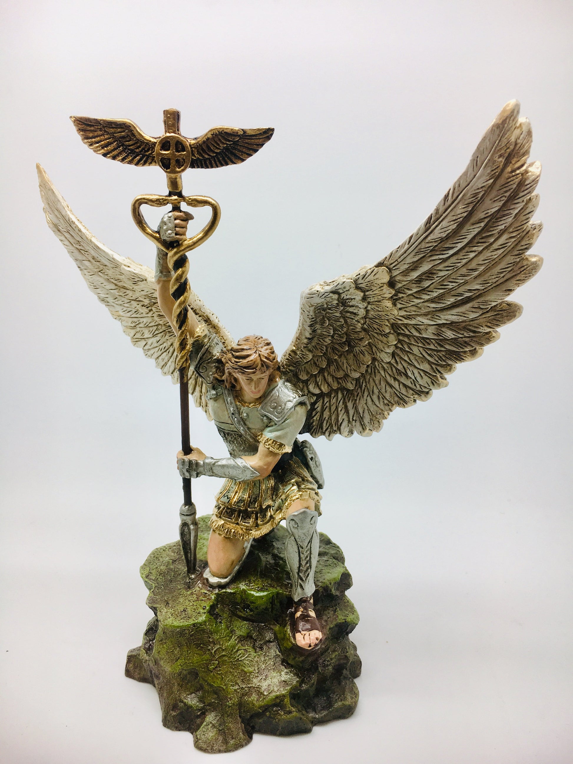 Saint Raphael Archangel Statue (8 1/2”) - Unique Catholic Gifts