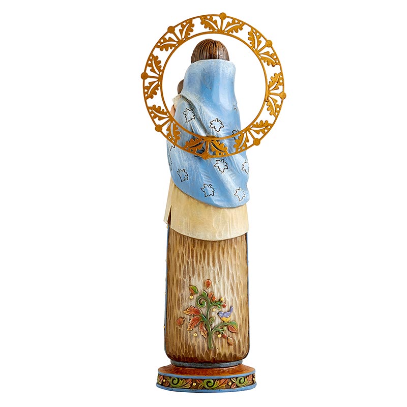 Madonna and Child Fall Season Statue 10" - Unique Catholic Gifts